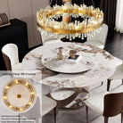 Luxurious 16-Light Brass Gold Crystal Chandelier – Modern Round 2‑Tier Design