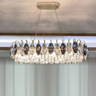 Luxurious K9 Crystal Chandelier Modern Ceiling Light Fixtures Set for Living Room/Dining Room-Chandeliers-Blushlighting-Blushlighting