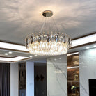 Luxurious K9 Crystal Chandelier Modern Ceiling Light Fixtures Set for Living Room/Dining Room-Chandeliers-Blushlighting-Blushlighting