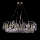 Luxurious K9 Crystal Chandelier Modern Ceiling Light Fixtures Set for Living Room/Dining Room-Chandeliers-Blushlighting-Blushlighting