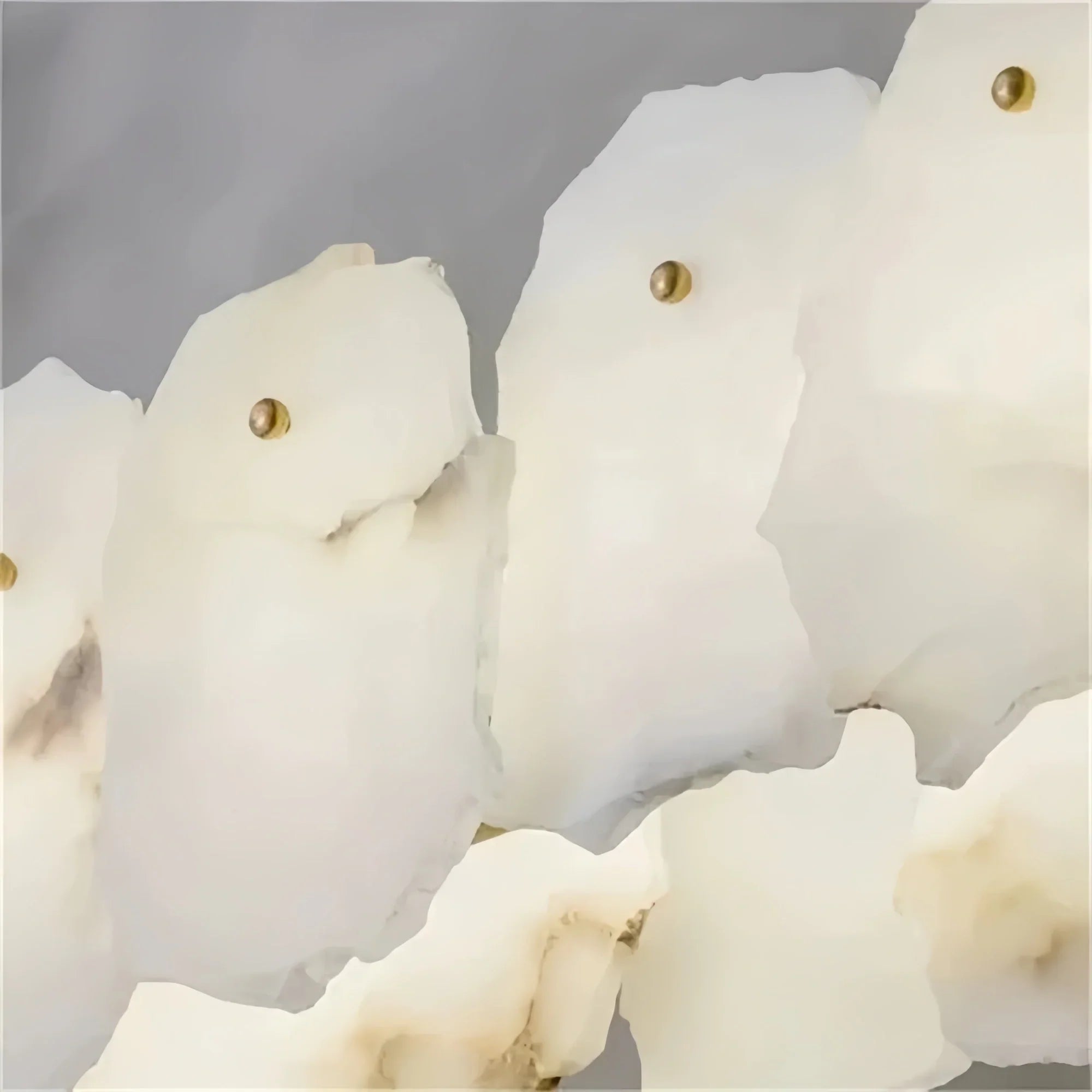 Luxury Alabaster Flakes Linear Chandelier Hanging Rod Light - Blushlighting
