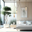 Luxury Alabaster Flint 3-Light LED Multi-Drop Pendant Light-Pendant for living room,Pendant for kitchen,Pendant for bathrooms,Pendant for bedrooms,Pendant for foyer,Pendant for stairways,Pendant for dining room-Blushlighting