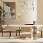 Luxury Alabaster Flint 3 - Light LED Multi - Drop Pendant Light - Blushlighting