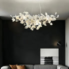 Luxury Ceramic Ginkgo Linear Chandelier-Chandelier-31"-