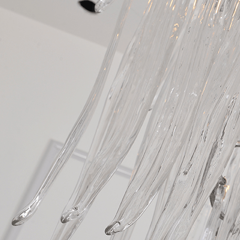 Luxury Crystal Branch Chandelier For Staircase - 19.69" diamBlushlighting