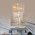 Luxury Crystal Branch Chandelier For Staircase - 19.69" diamBlushlighting