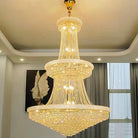 Luxury Crystal Chandelier for Grand Villa Hall and Duplex Staircase Lighting-chandelier-Blushlighting-Blushlighting