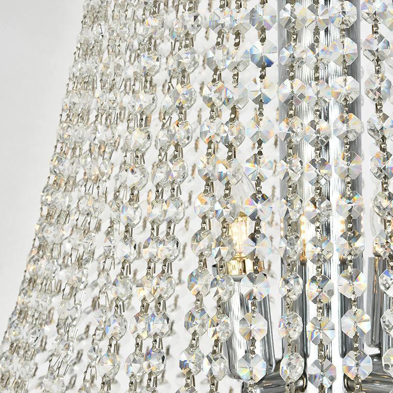 Luxury Crystal Chandelier for Grand Villa Hall and Duplex Staircase Lighting-chandelier-Blushlighting-Blushlighting