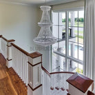 Luxury Crystal Chandelier for Grand Villa Hall and Duplex Staircase Lighting-chandelier-Blushlighting-Blushlighting