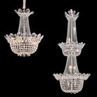 Luxury Empire Branch Crystal Chandelier Pendant Light for Entryway and Foyer-Chandeliers-Blushlighting