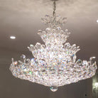 Luxury Empire Floral Crystal Chandelier - D31.5"*H26.8"Warm LightBlushlighting