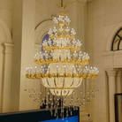 Luxury Empire Multi-layer Crystal Chandelier for High-ceiling - Customized/Contact usBlushlighting