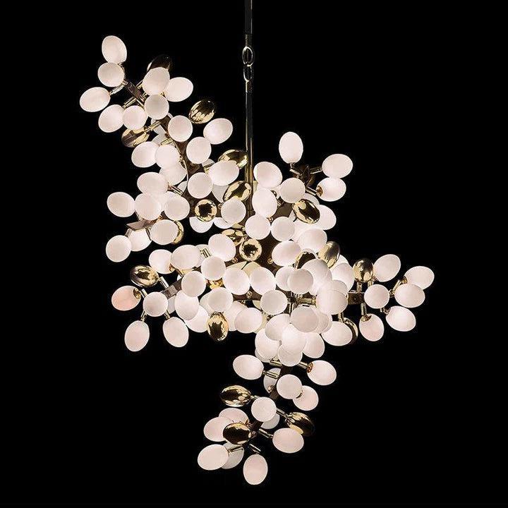 Luxury Escamoles Vertical Grape Chandelier - Blushlighting