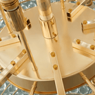 Luxury Extra Large Crystal Chandelier Round Ceiling Light Fixture for Foyer, Entryway & Entrance - Blushlighting