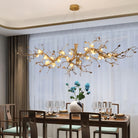 Luxury Flower Tree Branch Chandelier-chandeliers for dining room,chandeliers for stairways,chandeliers for foyer,chandeliers for bedrooms,chandeliers for kitchen,chandeliers for living room-Blushlighting
