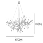 Luxury Flower Tree Branch Chandelier-chandeliers for dining room,chandeliers for stairways,chandeliers for foyer,chandeliers for bedrooms,chandeliers for kitchen,chandeliers for living room-Blushlighting