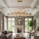 Luxury Glass Bloom Branch Chandelier by Blushlighting