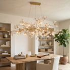 Luxury Glass Bloom Branch Chandelier by Blushlighting