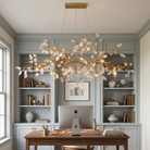 Luxury Glass Bloom Branch Chandelier by Blushlighting