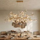 Luxury Glass Bloom Branch Chandelier by Blushlighting