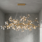 Luxury Glass Bloom Branch Chandelier by Blushlighting