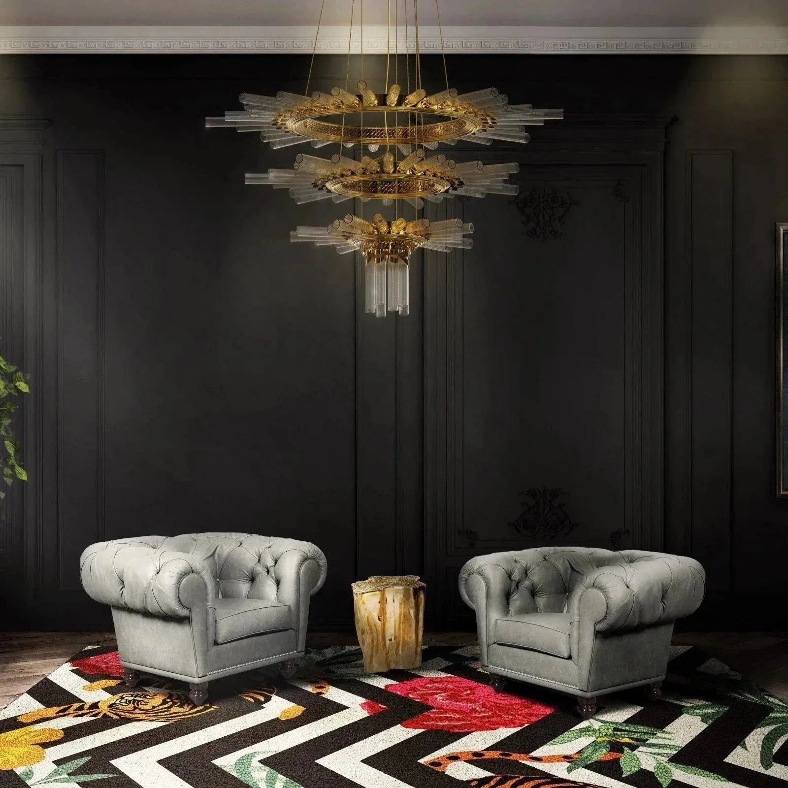 Luxury Kaida 88 Light Crystal Modern Chandelier - Blushlighting