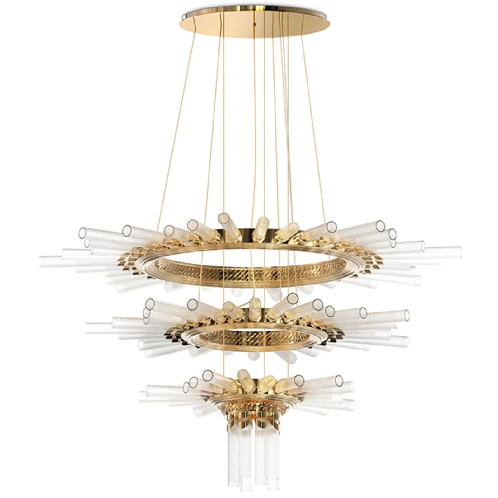 Luxury Kaida 88 Light Crystal Modern Chandelier - Blushlighting