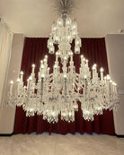 Luxury Large Multi Candles Chandelier Islam Crystal Ceiling Lighting Fixture For Living Room/ Hall Decoration-Chandeliers-Blushlighting-Blushlighting