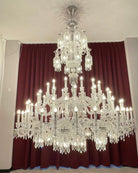 Luxury Large Multi Candles Chandelier Islam Crystal Ceiling Lighting Fixture For Living Room/ Hall Decoration-Chandeliers-Blushlighting-Blushlighting