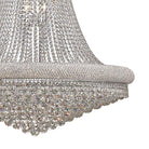 Luxury Modern Primo Wide Gold Crystal Chandelier for High Ceiling Foyer & Staircase-Blushlighting-Blushlighting