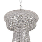 Luxury Modern Primo Wide Gold Crystal Chandelier for High Ceiling Foyer & Staircase-Blushlighting-Blushlighting