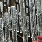 Luxury Spiral Bubble Crystal Chandelier for High Ceiling - CustomWarm LightBlushlighting