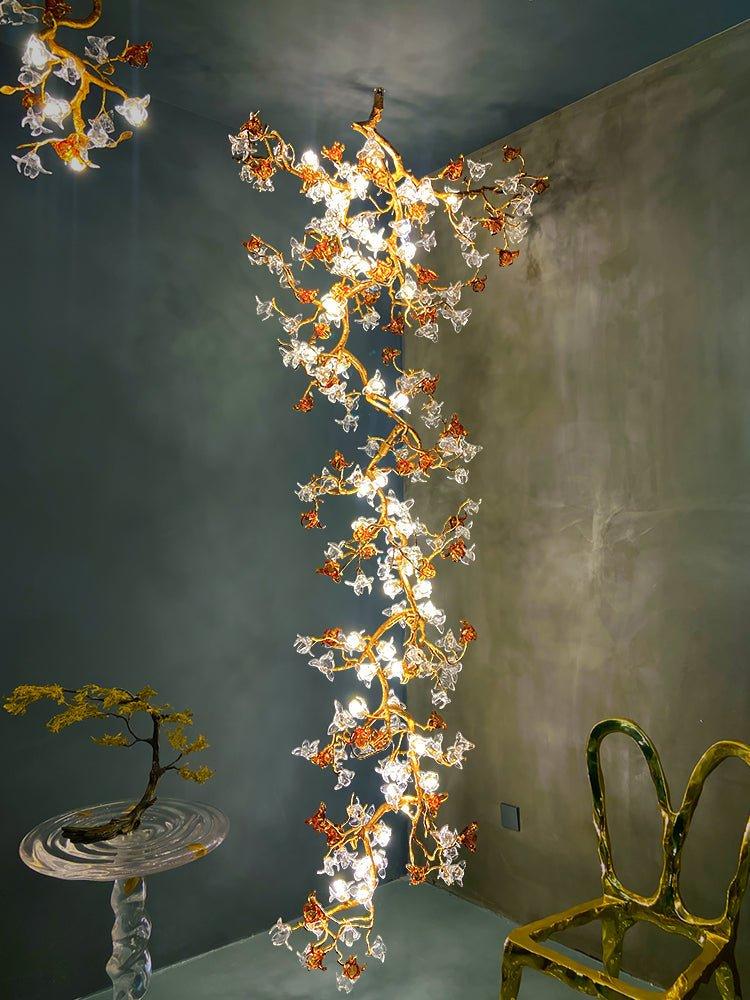 Luxury Villa Elegant Villa Blossom and Branch Chandelier,-Blushlighting-Blushlighting