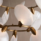 Lyla 2-Tiered Halo Chandelier - Blushlighting