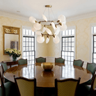 Lyla 2 - Tiered Halo Chandelier - Blushlighting
