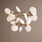 Lyla 2-Tiered Halo Chandelier - Blushlighting
