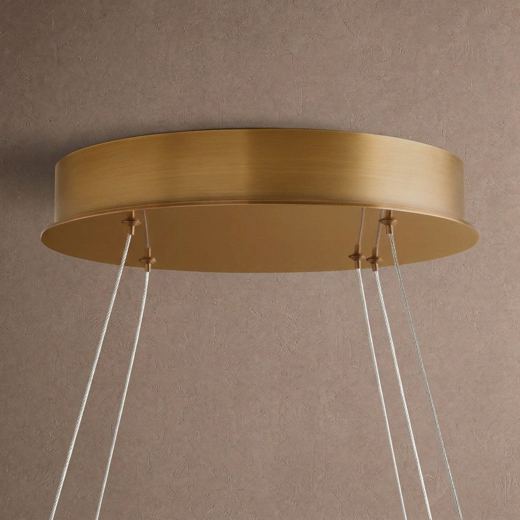 Lyla Halo Chandelier - 42"Blushlighting