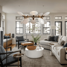 Lyla Halo Chandelier - Blushlighting