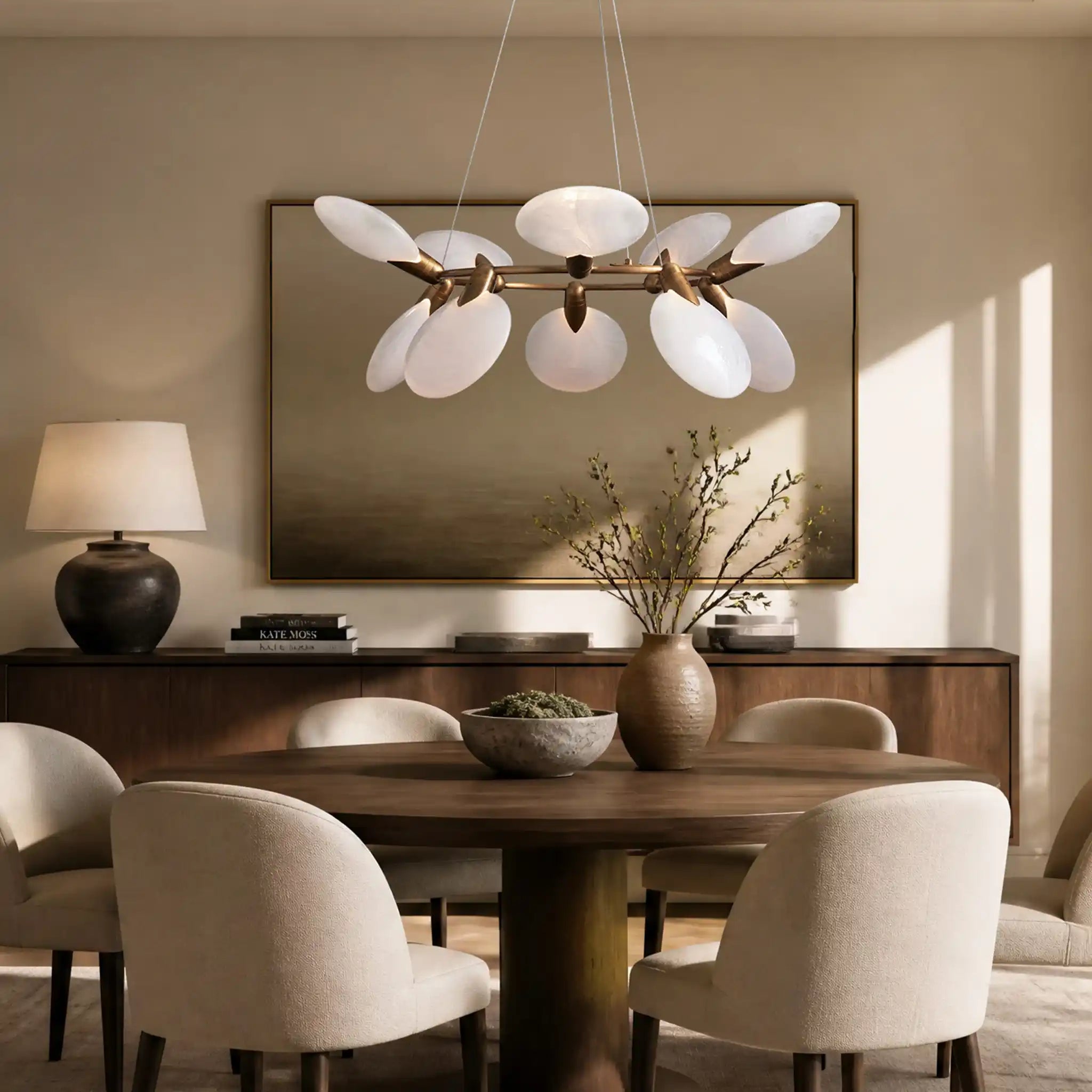 Lyla Halo Chandelier - Blushlighting
