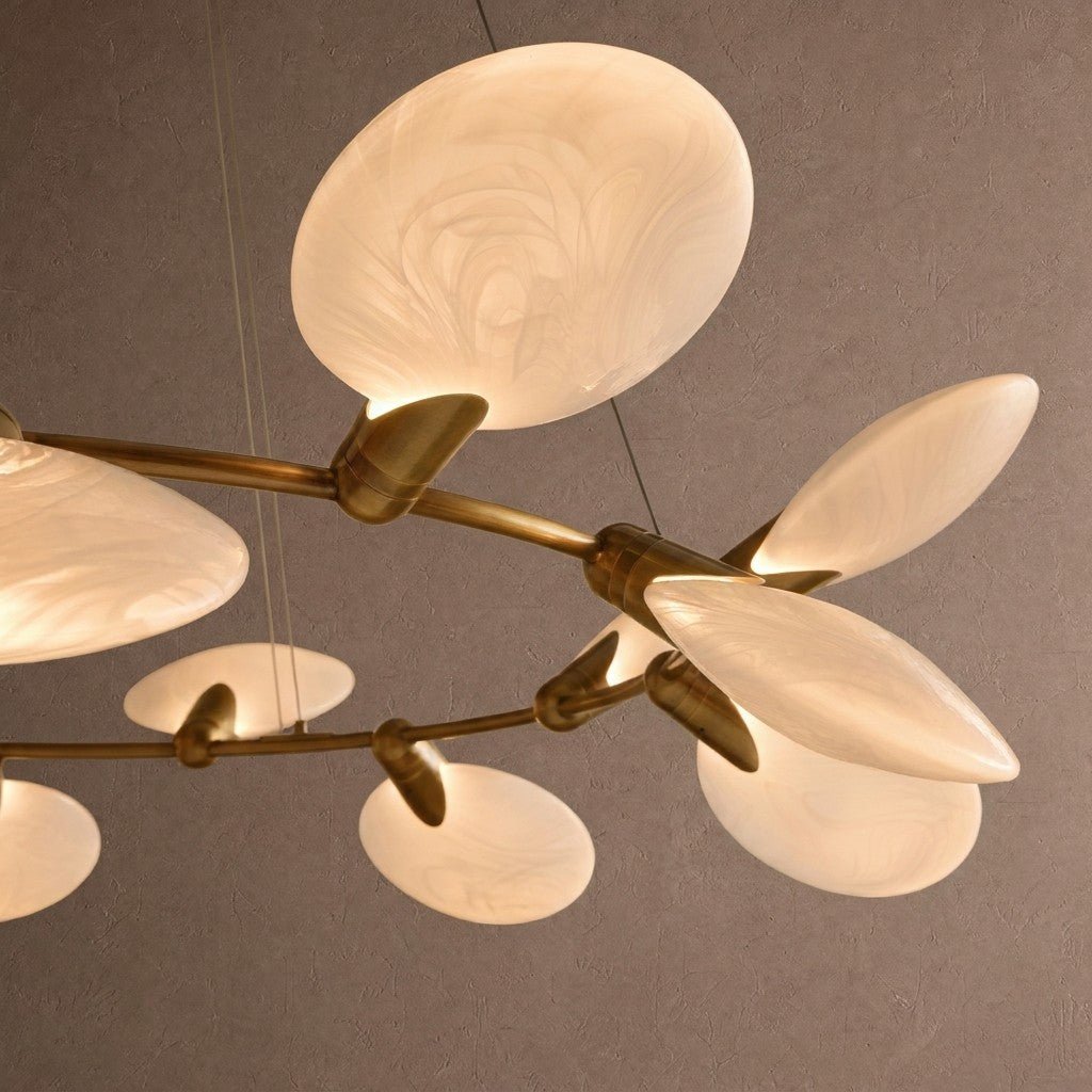 Lyla Halo Chandelier - 42"Blushlighting