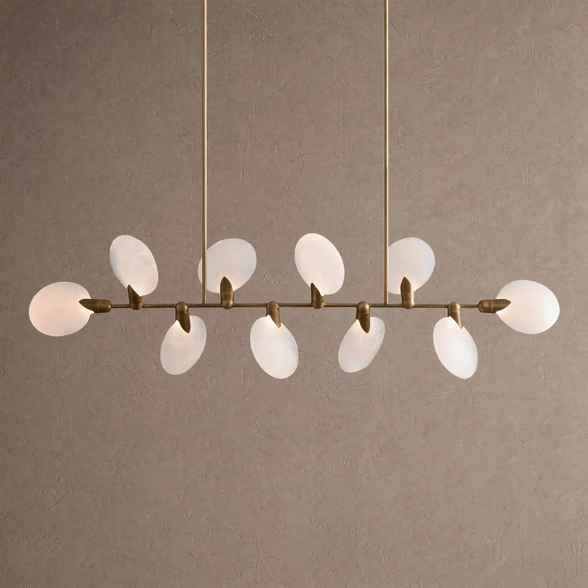 Lyla Linear Chandelier 62"74" - 74‘’Blushlighting