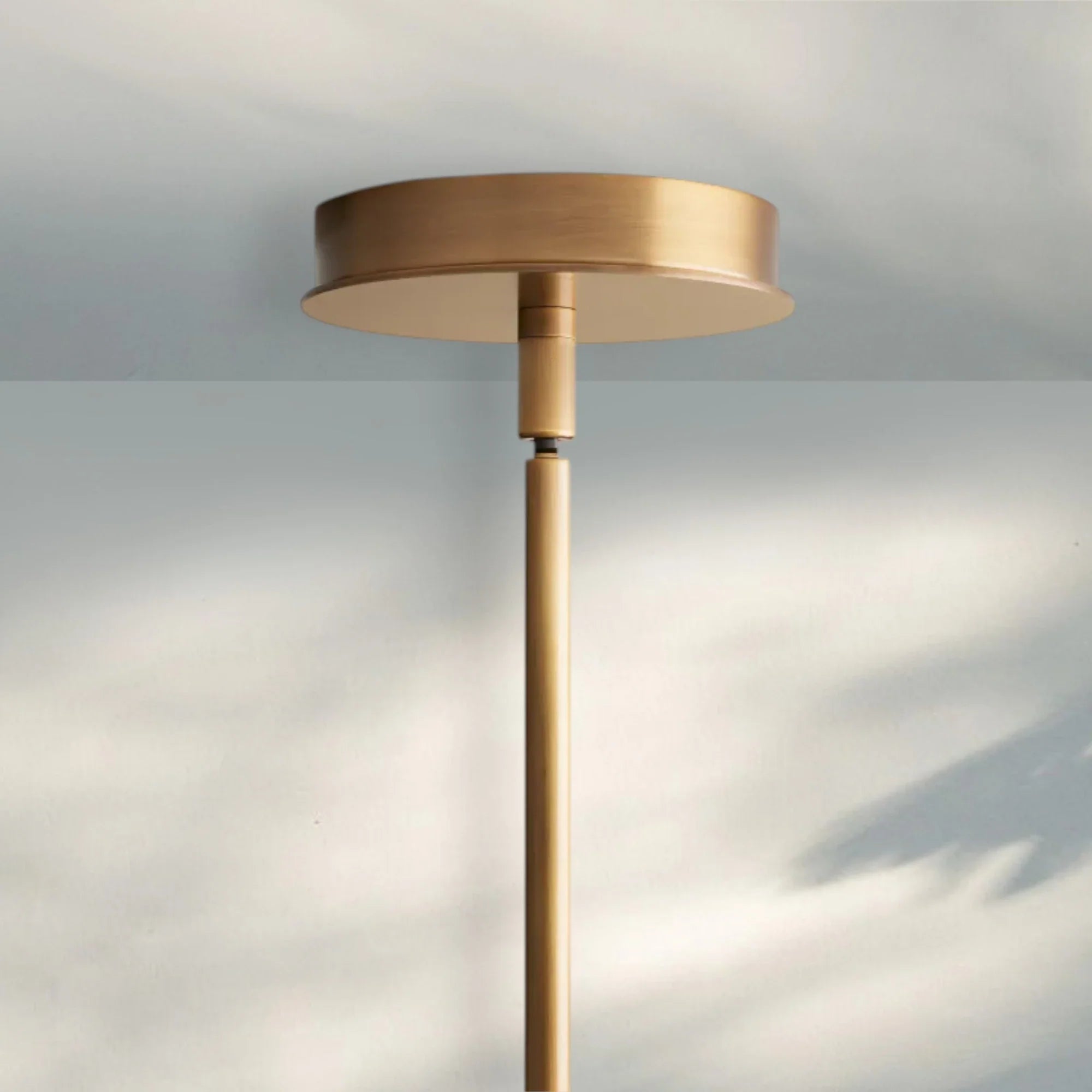 Lyla Pendant Modern Alabaster Pendant for Staircase Foyer - Blushlighting