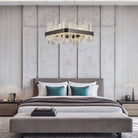 Lyra Glass Pendant Light 19.7" - L19.7" × W19.7" × H12.8" (L50 × W50 × H32.5 cm)Blushlighting