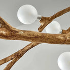Madelyn Rustic Branch Chandelier Frosted/Clear Ball - Frosted BallWarm White 3000K28Blushlighting