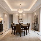 Madreperla Crystal Crown Chandelier - Blushlighting