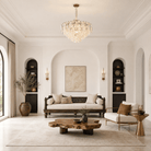 Madreperla Crystal Halo Chandelier - Blushlighting