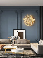 Blushlighting® Luxury Wall Lamp in the Shape of the Leaf, Living Room, Bedroom image | luxury lighting | luxury wall lamps