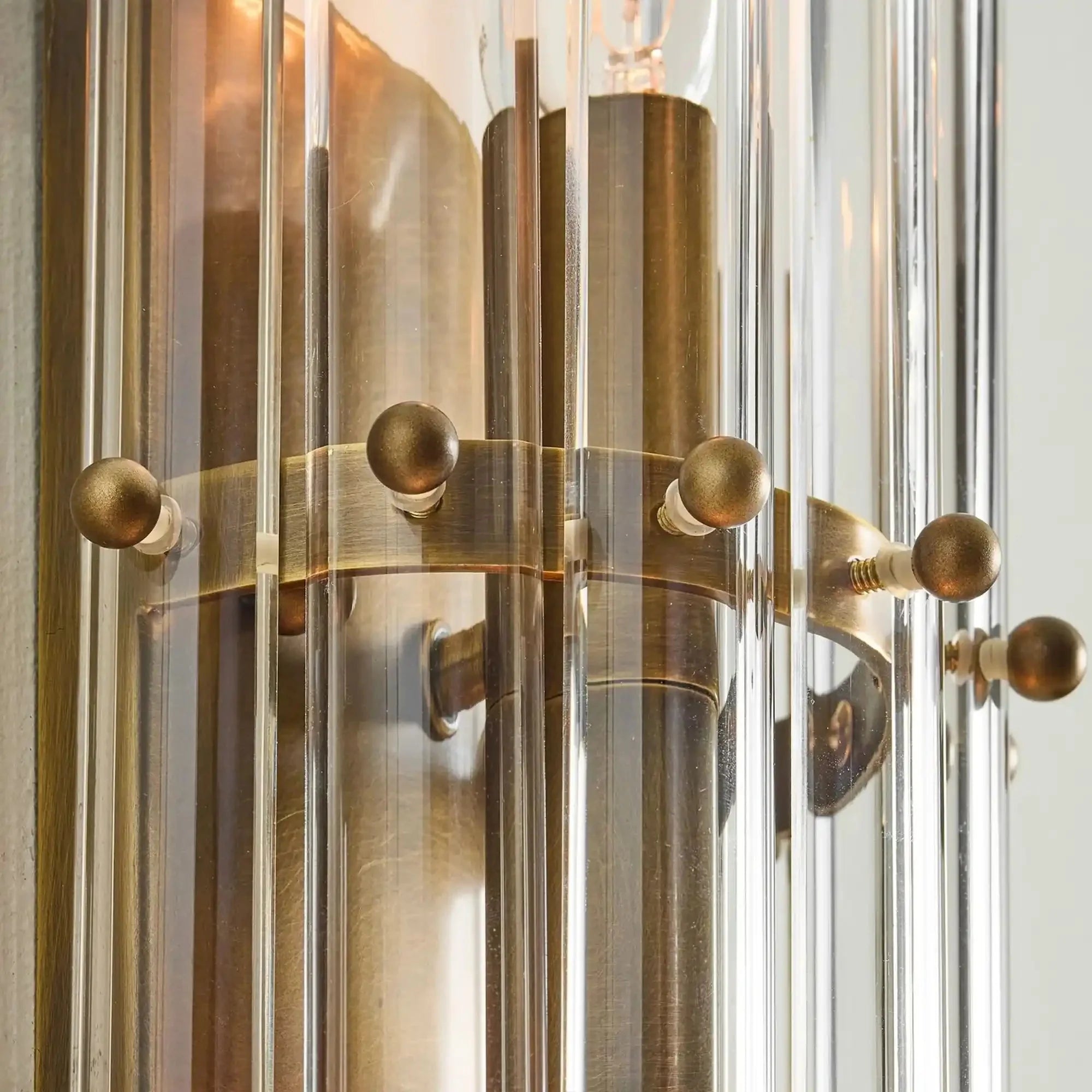 Mallory Glass Wall Sconce - Blushlighting