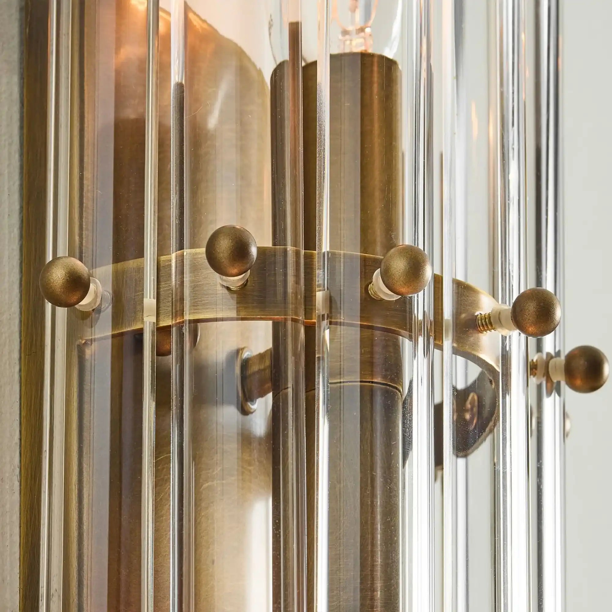 Mallory Glass Wall Sconce - Blushlighting