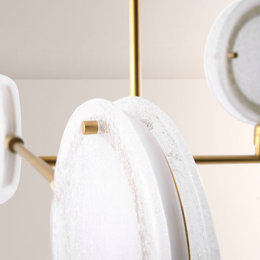 Mandel Linear Chandelier - Blushlighting